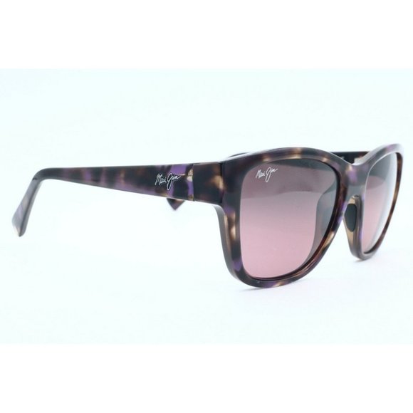 Maui Jim Hanapaa MJ 538-13D Purple Tortoise Sunglasses Maui Rose Polarized (A) main image 4